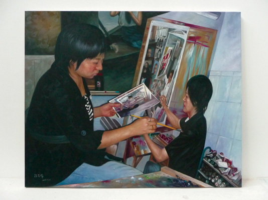 Painting #06 (110x90cm) by Chen Wan Duan