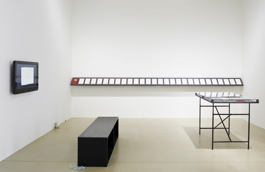 Nikolaus Gansterer, Training / AmZug, a series of various sketchbooks, installation view, Kunstraum Niederösterreich, Vienna, 2012