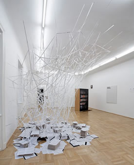  Installation view, Galerie n. St. Stephan, Rosemarie Schwarzwälder, Vienna, 2006.