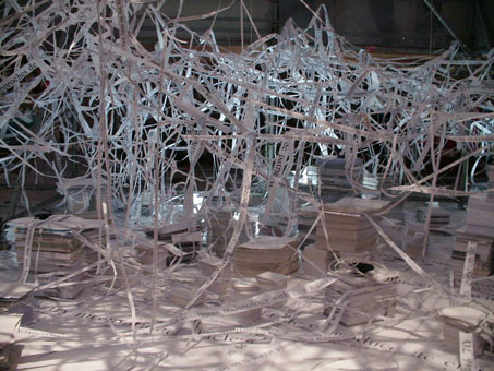 Detail: Installation view, Kunsthalle Vienna, 2005.