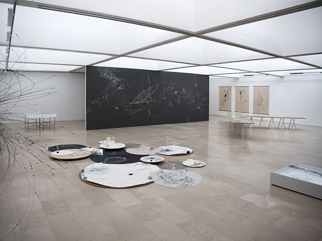 Nikolaus Gansterer, installation view: Con-notations, Villa Arson, Nice, 2018