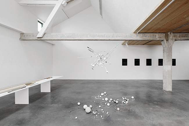 Figures du Pensée (Figures of Thinking), 2021, Nikolaus Gansterer & Klaus Speidel, installlation views at Centre d'art contemporain - Les Tanneries, Amilly, France.