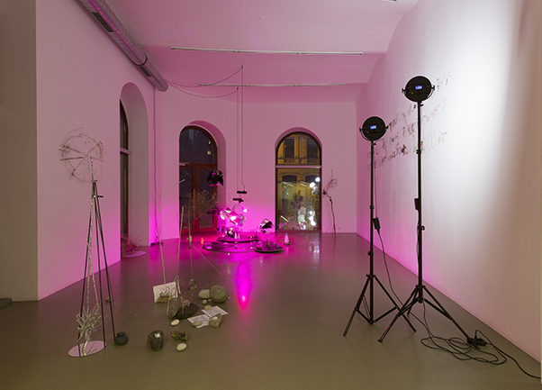 Nikolaus Gansterer, tracing (in)tangibles, installation views, Gallery Crone, Vienna, 2019