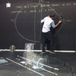 Nikolaus Gansterer, Space in a Space with the traces of its own making (performance), APA Brussels, 2018
