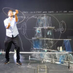 Nikolaus Gansterer, Space in a Space with the traces of its own making (performance), APA Brussels, 2018