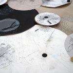 Nikolaus Gansterer et al., Contingent Agencies, 2018, drawings, objects, video, (detail) exhibition view: Con-notations, Villa Arson, Nice, 2018