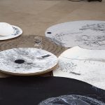 Nikolaus Gansterer et al., Contingent Agencies, 2018, drawings, objects, video, (detail) exhibition view: Con-notations, Villa Arson, Nice, 2018