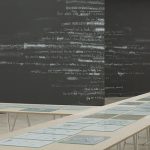 Nikolaus Gansterer, Wall of How-ness and Choreo-grahic Figures Diagrams, 2018, installation view: Con-notations, Villa Arson, Nice, 2018