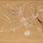 Nikolaus Gansterer, Denkfigur (Figure of Thought ) 13-102, 2013 chalk, pencil and ink on paper, 80 x 60 cm