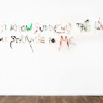 Nikolaus Gansterer, STRANGE WOR(L)DS, installation views of the solo exhibition at Gallery Crone, Berlin, 2023