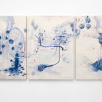 Nikolaus Gansterer, STRANGE WOR(L)DS, installation views of the solo exhibition at Gallery Crone, Berlin, 2023
