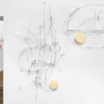 Nikolaus Gansterer, STRANGE WOR(L)DS, installation views of the solo exhibition at Gallery Crone, Berlin, 2023