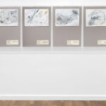 Nikolaus Gansterer, STRANGE WOR(L)DS, installation views of the solo exhibition at Gallery Crone, Berlin, 2023