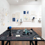 Nikolaus Gansterer, STRANGE WOR(L)DS, installation views of the solo exhibition at Gallery Crone, Berlin, 2023