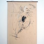 Nikolaus Gansterer, Maps of Bodying 3, 2018, (222 x 144 cm)