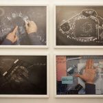Proxemia - The Co-Creation of Space, Nikolaus Gansterer, 2015, installations views at Gallery Marie Laure Fleisch, Rome, Italy