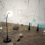 Proxemia - The Co-Creation of Space, Nikolaus Gansterer, 2015, installations views at Gallery Marie Laure Fleisch, Rome, Italy