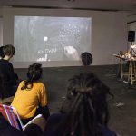 Nikolaus Gansterer, Translectures on Transluciferation, 2014, at Pivo Gallery, Sao Paulo, Brazil