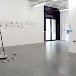 Nikolaus Gansterer, WORLS(D)S DONT COME EASY, installation views of the solo exhibition, at WIELS - Center for Contemporary Art, Project Space, Brussels, 2023