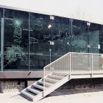 Nikolaus Gansterer, drawing on glass, variable dimensions, Kunsthalle Wien, project space, 2003